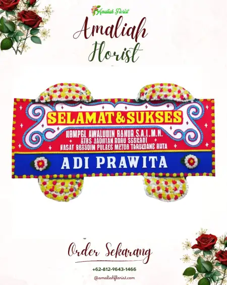 Papan Bunga Ucapan Selamat Sumberwulan